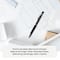 Uni-Ball; uniball™ KURU TOGA Elite 0.5mm Gun Metal Black Mechanical Pencil Starter Kit; Category:Mechanical Pencils; Image:5